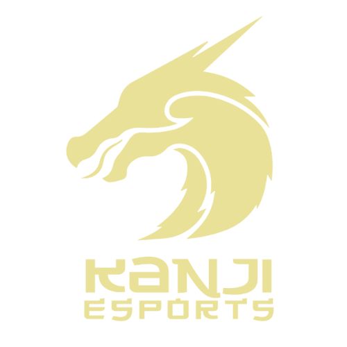 head of dragon; kanji esports logo